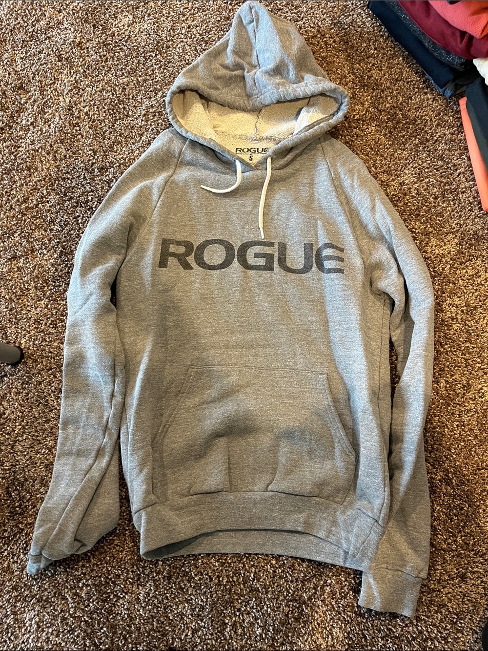 Rogue Men's Heather Gray Hooded Pullover